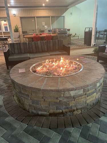 Texas Cannabis: Relax by the fire.